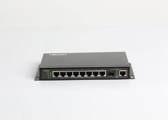 Certyfikat CCC Porty 8FE 2 1000M SFP Przełącznik Gigabit Ethernet DC12V12