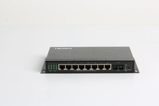 8 100M portów Rj45 1 100M port uplink 9-portowy przełącznik Ethernet