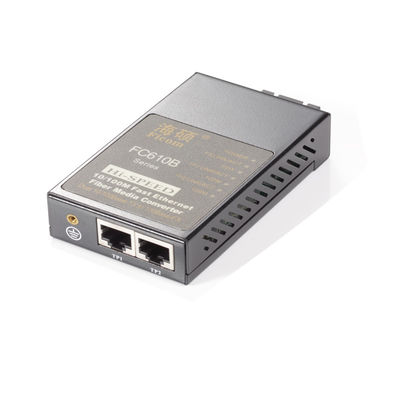 2 porty 10/100 Mbps Fast Ethernet Media Converter Adaptive