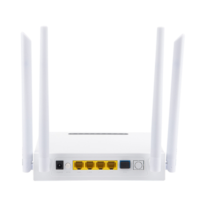 HiOSO dwuzakresowy ONU 4GE WIFI plastikowa obudowa XPON ONU do rozwiązania FTTH FTTO